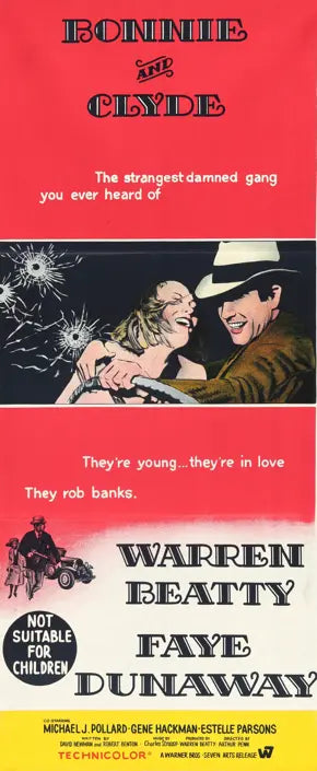 Bonnie and Clyde (1967) original movie poster for sale at Original Film Art - Vintage Movie Posters