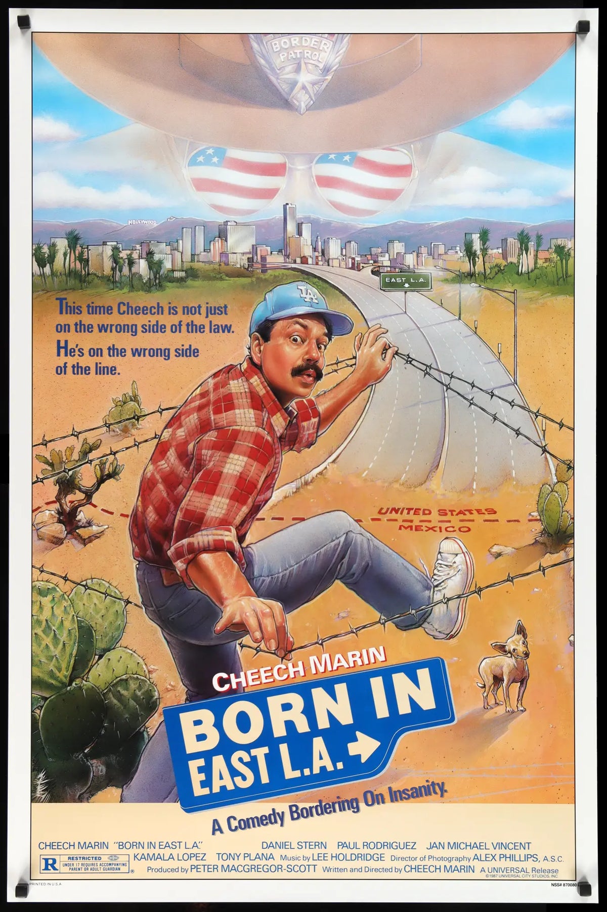 Born in East L.A. (1987) original movie poster for sale at Original Film Art