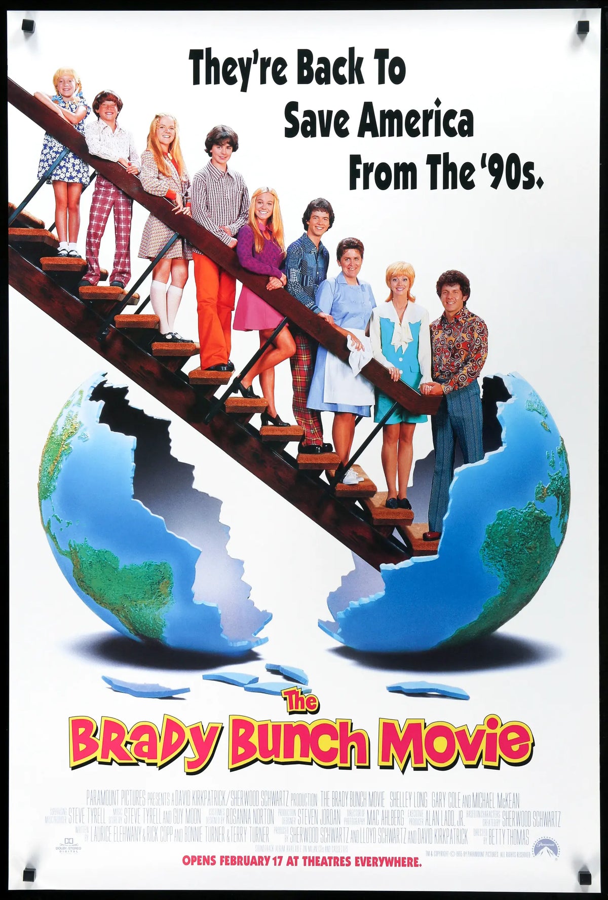 Brady Bunch Movie (1995) original movie poster for sale at Original Film Art - Vintage Movie Posters