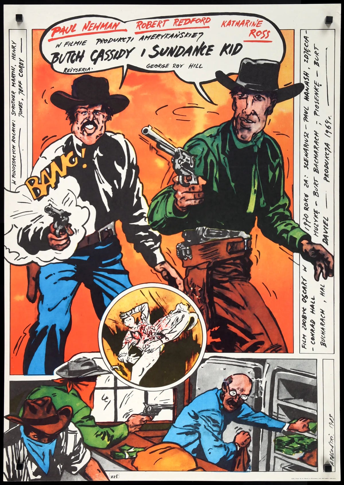 Butch Cassidy and the Sundance Kid (1969) original movie poster for sale at Original Film Art - Vintage Movie Posters