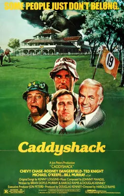Caddyshack (1980) original movie poster for sale at Original Film Art - Vintage Movie Posters