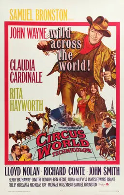 Circus World (1964) original movie poster for sale at Original Film Art - Vintage Movie Posters