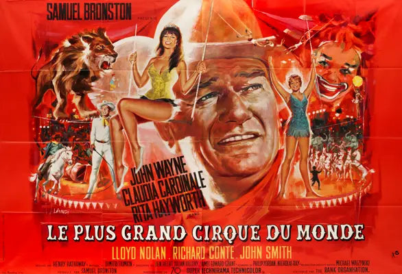 Circus World (1964) original movie poster for sale at Original Film Art