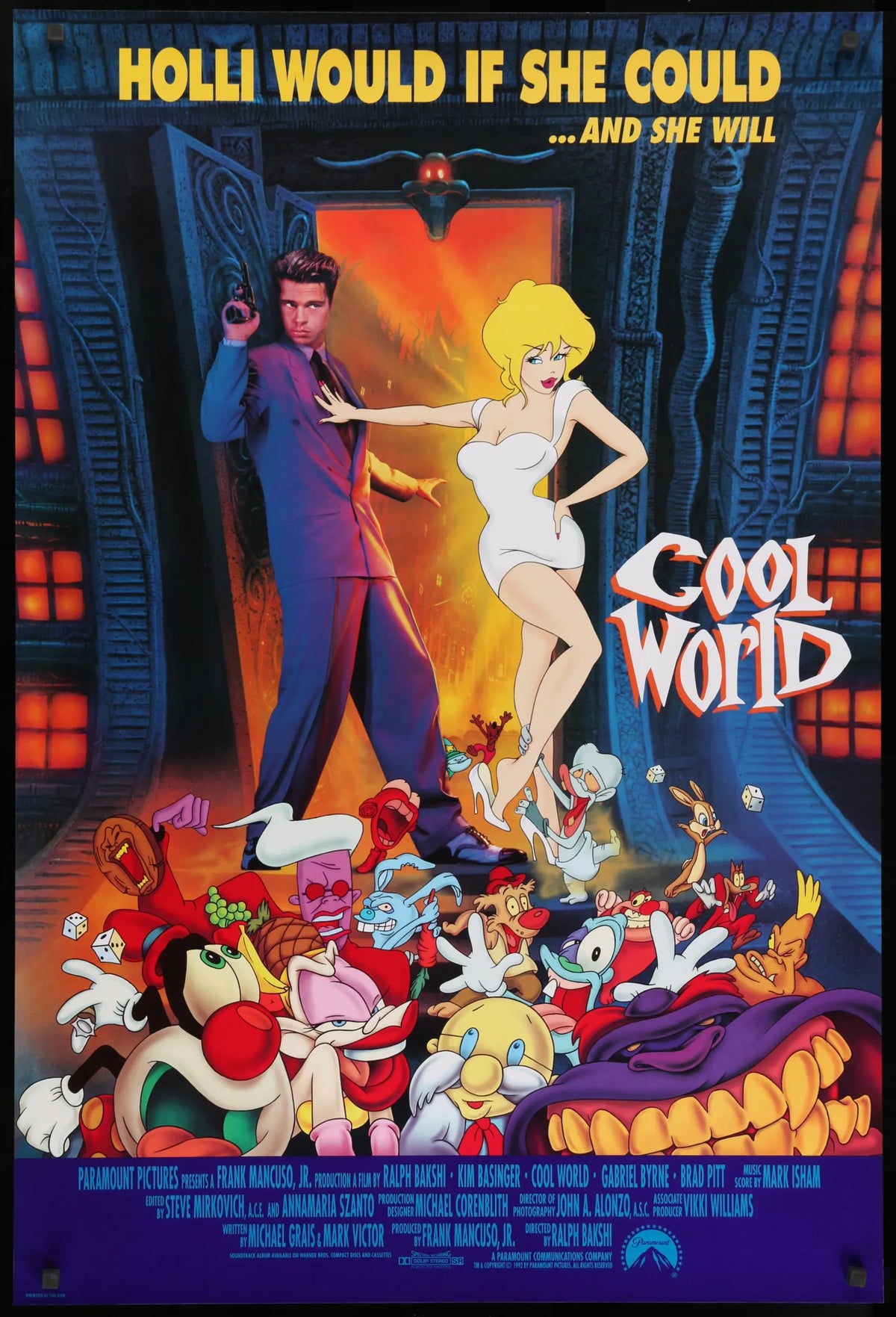 Cool World (1992) original movie poster for sale at Original Film Art - Vintage Movie Posters