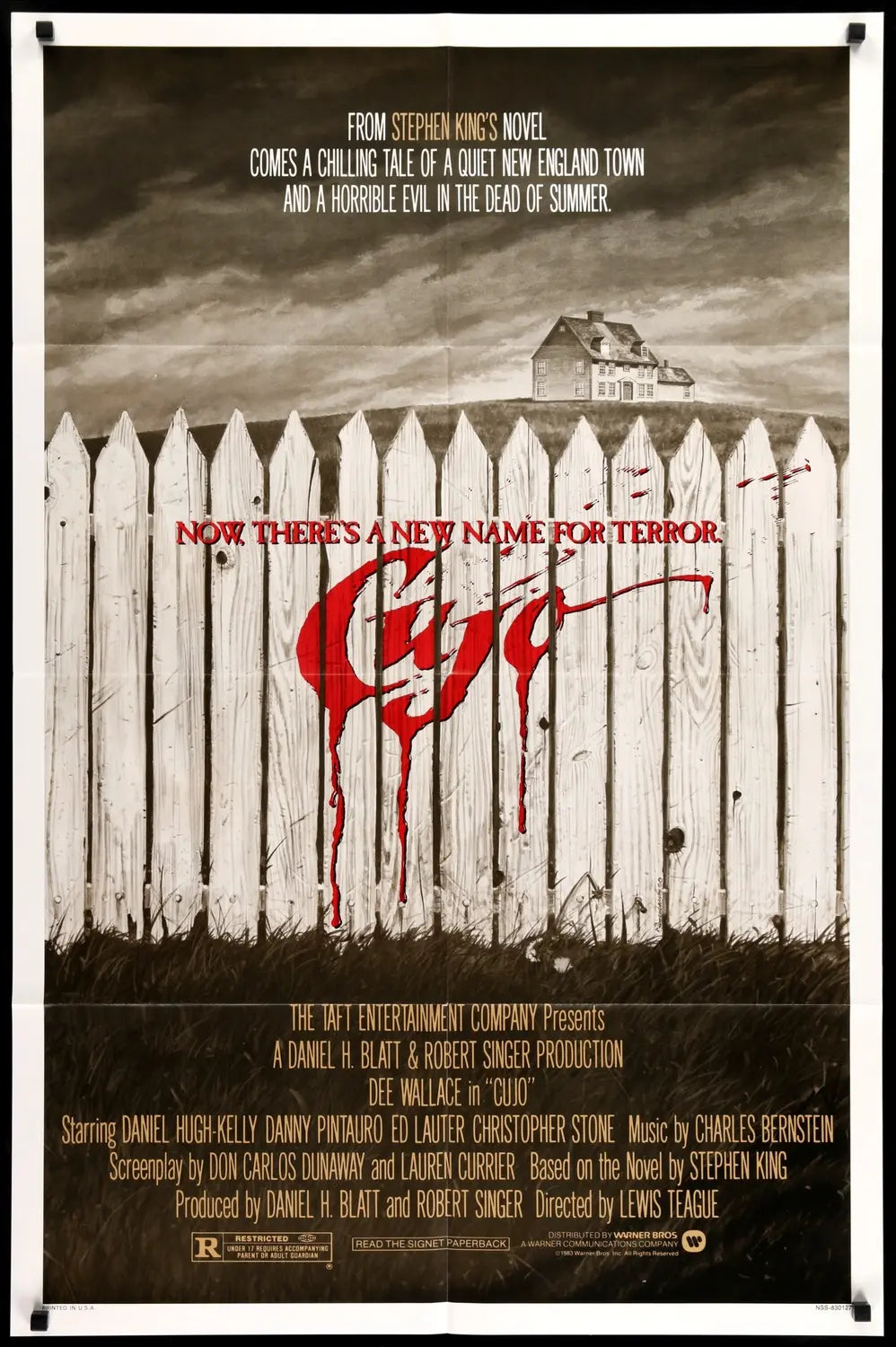 Cujo (1983) Póster original de película de una hoja - Original Film Art - Vintage Movie Posters