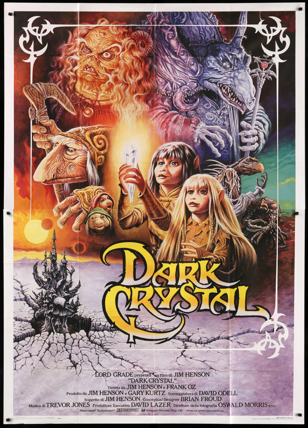 Dark Crystal (1982) original movie poster for sale at Original Film Art - Vintage Movie Posters