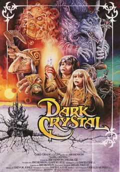 NEW ORDER Crystal オリジナルポスター The Dark Crystal (1982) Original Italian Four Fogli Movie Poster