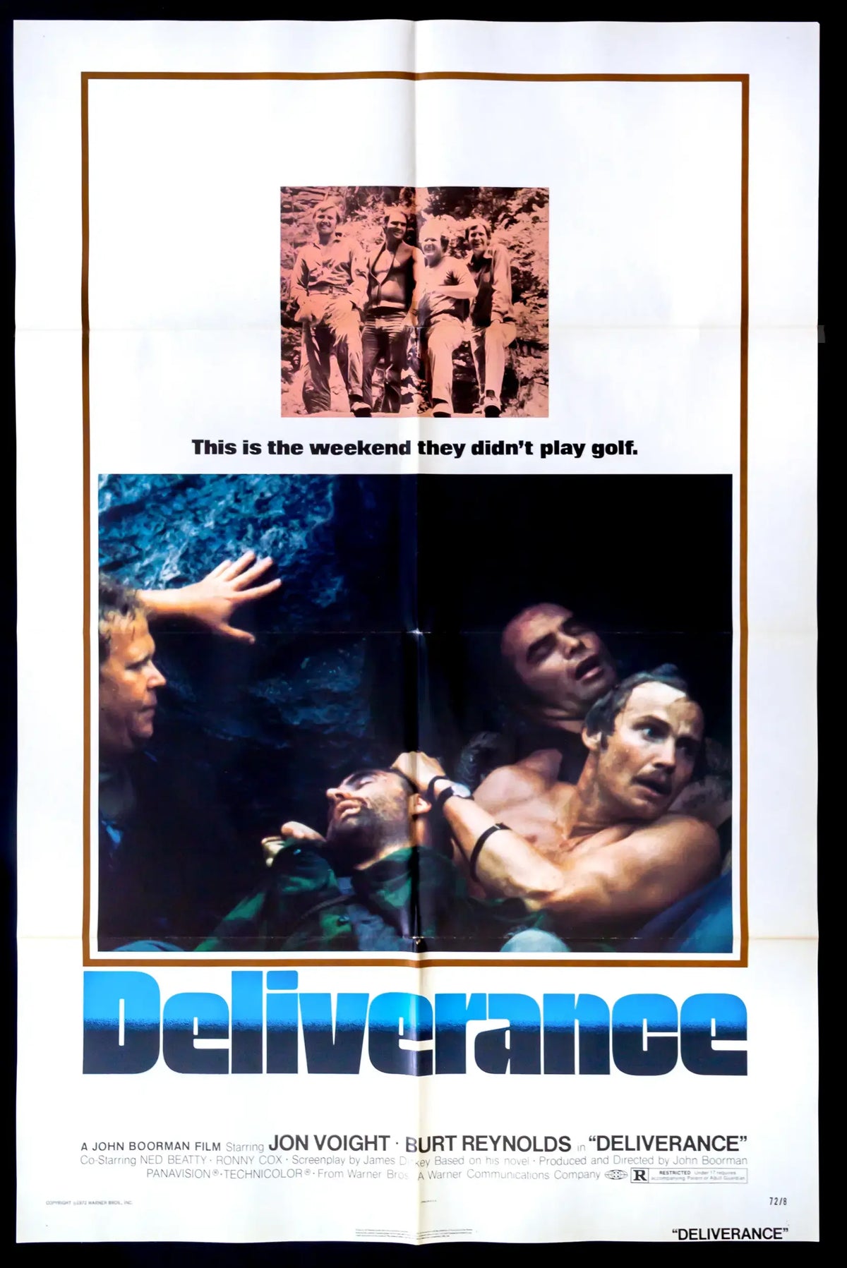 Deliverance (1972) original movie poster for sale at Original Film Art