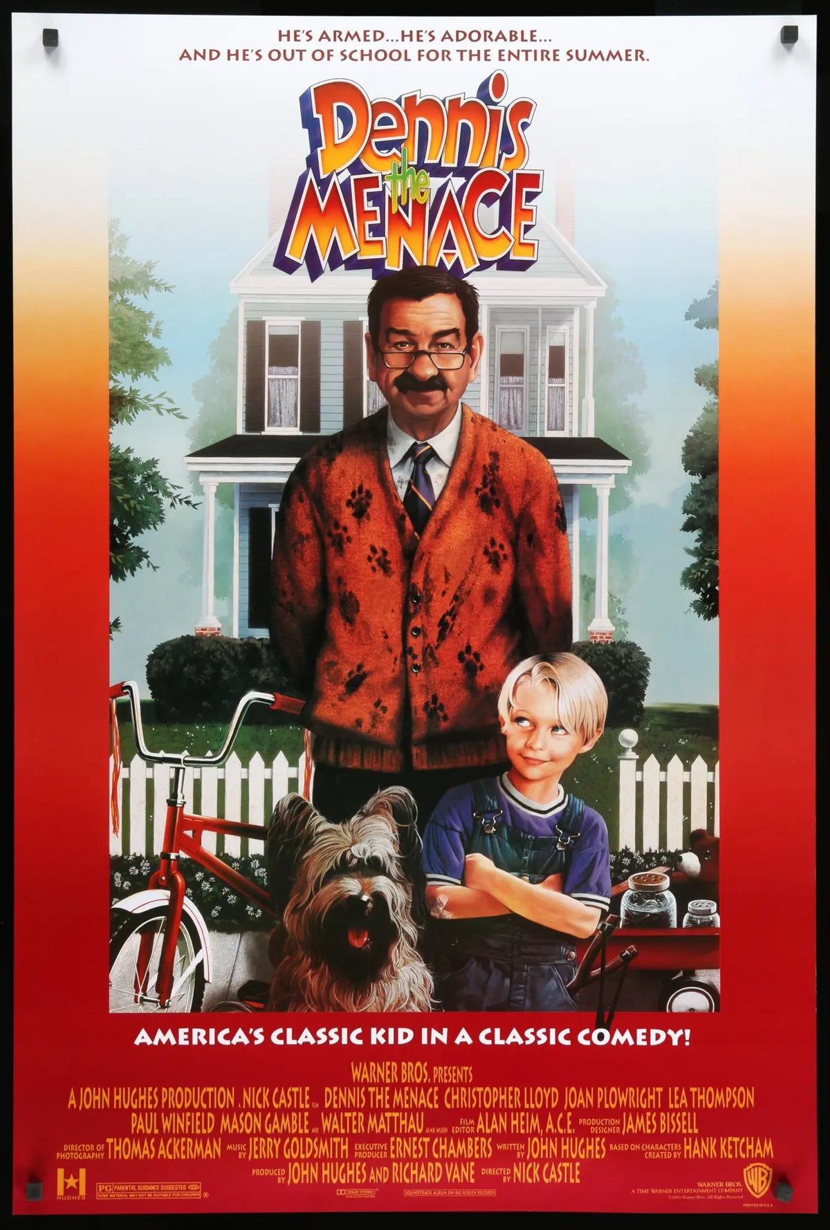 Dennis the Menace (1993) original movie poster for sale at Original Film Art - Vintage Movie Posters