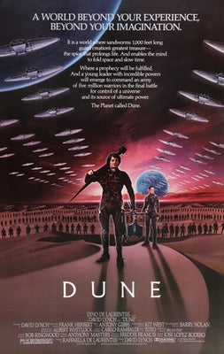 Dune (1984) original movie poster for sale at Original Film Art - Vintage Movie Posters