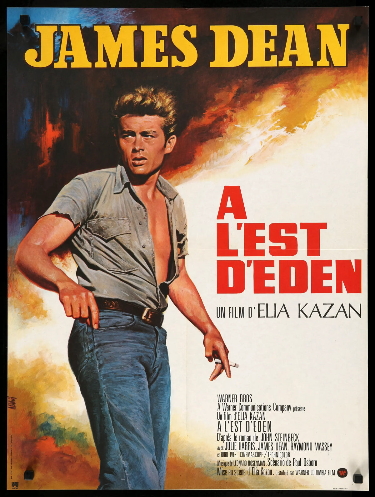 East of Eden (1955) original movie poster for sale at Original Film Art - Vintage Movie Posters