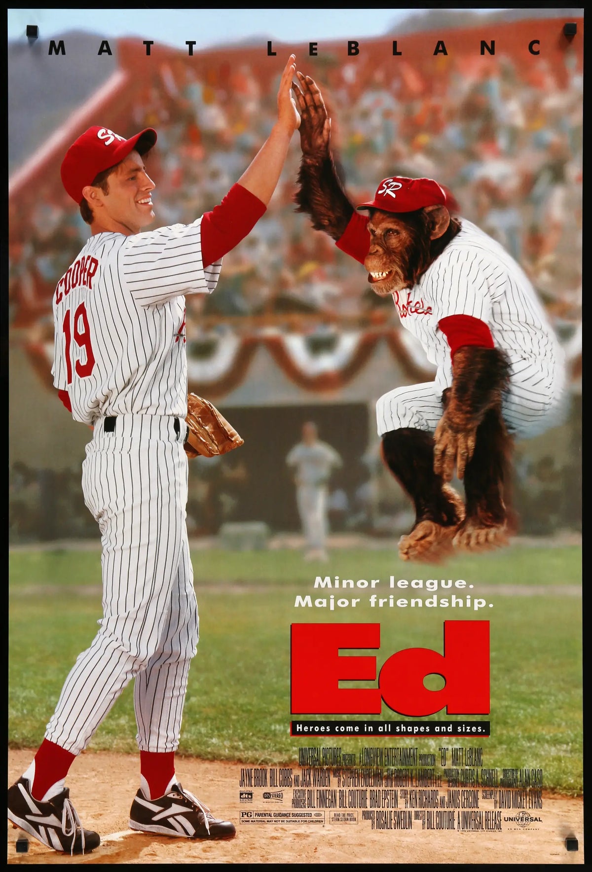 Ed (1996) original movie poster for sale at Original Film Art - Vintage Movie Posters