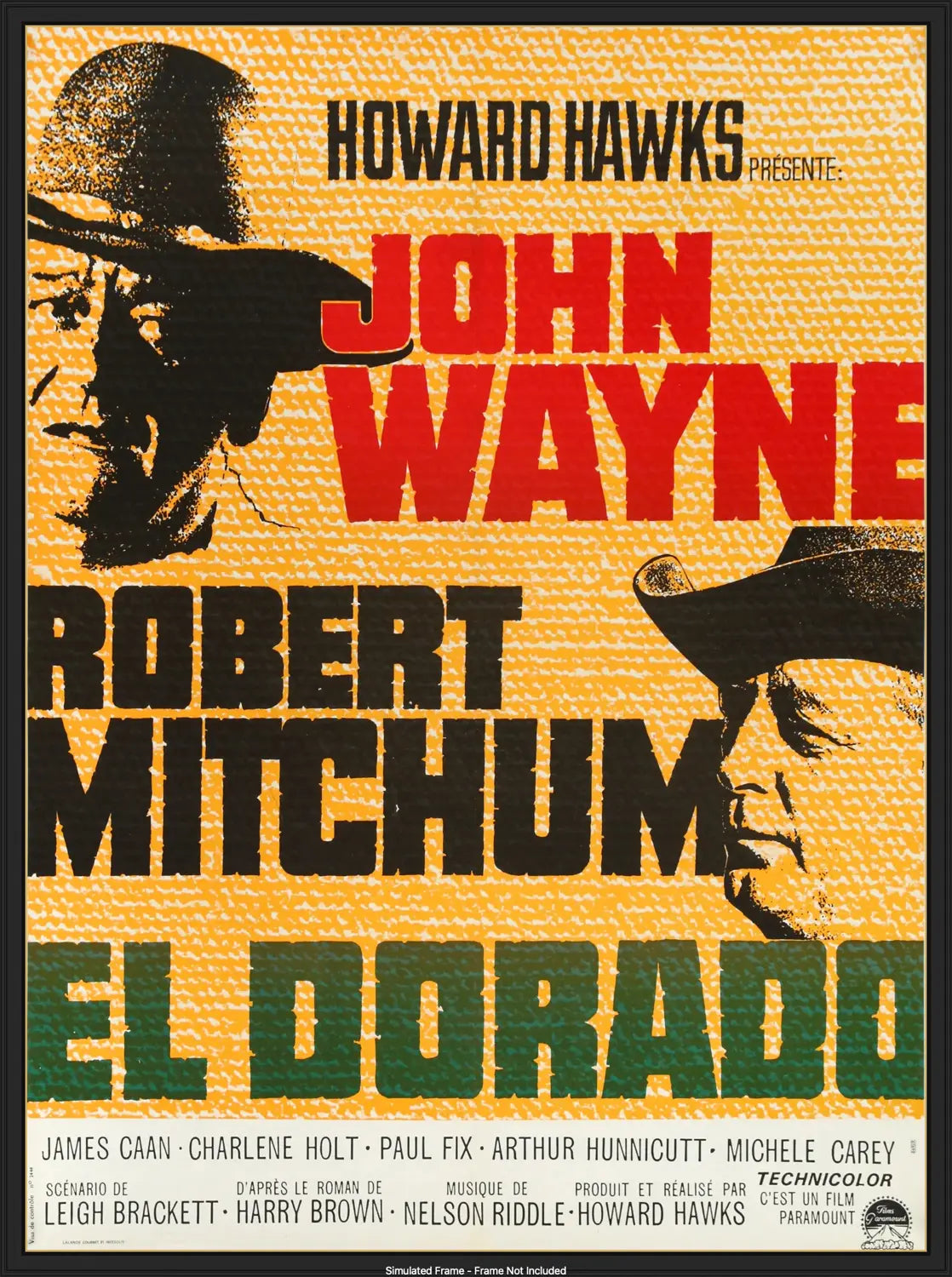El Dorado (1966) original movie poster for sale at Original Film Art