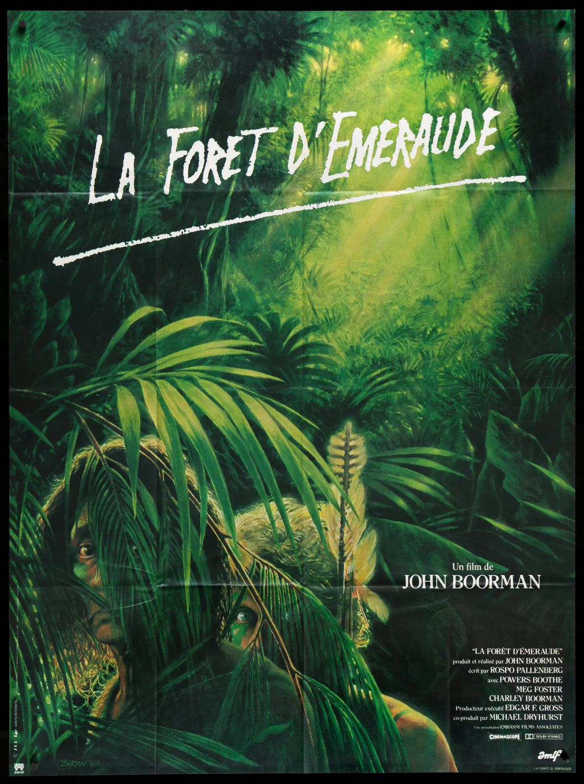 Emerald Forest (1985) original movie poster for sale at Original Film Art - Vintage Movie Posters