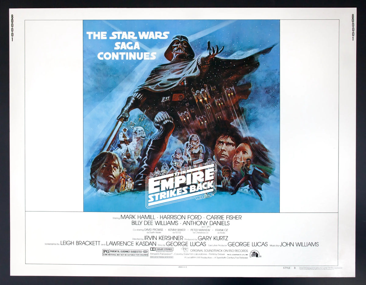 Empire Strikes Back (1980) original movie poster for sale at Original Film Art - Vintage Movie Posters