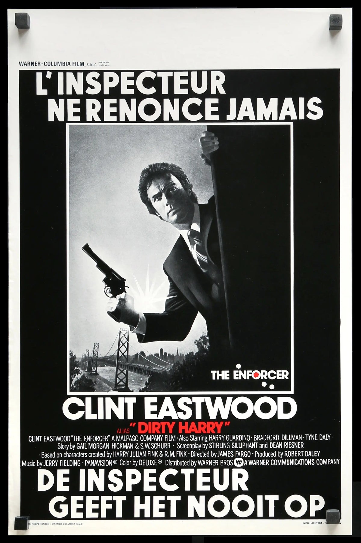 Enforcer (1976) original movie poster for sale at Original Film Art - Vintage Movie Posters