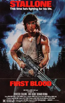 First Blood (1982) original movie poster for sale at Original Film Art - Vintage Movie Posters