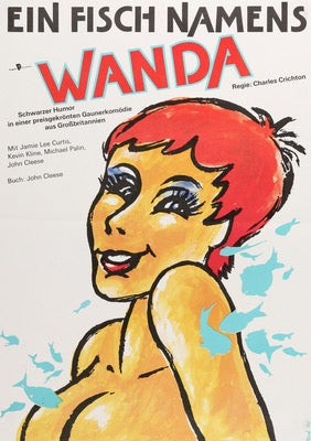 Fish Called Wanda (1988) original movie poster for sale at Original Film Art - Vintage Movie Posters