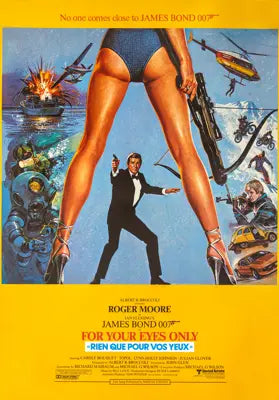 For Your Eyes Only (1981) original movie poster for sale at Original Film Art - Vintage Movie Posters