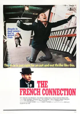 French Connection (1971) original movie poster for sale at Original Film Art - Vintage Movie Posters