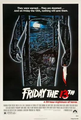 Friday the 13th (1980) original movie poster for sale at Original Film Art - Vintage Movie Posters