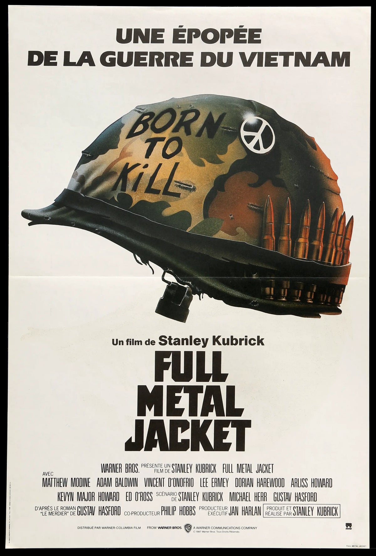 Full Metal Jacket (1987) original movie poster for sale at Original Film Art - Vintage Movie Posters