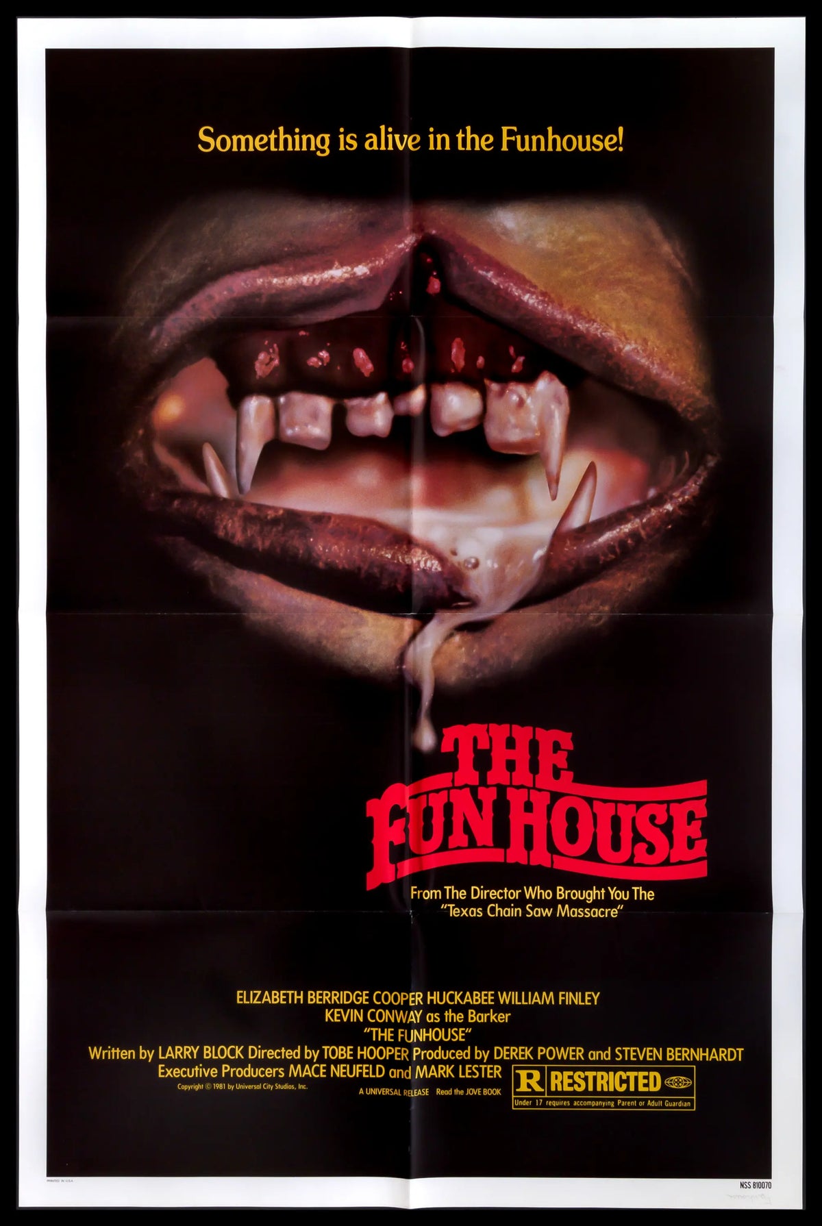 Funhouse (1981) original movie poster for sale at Original Film Art - Vintage Movie Posters