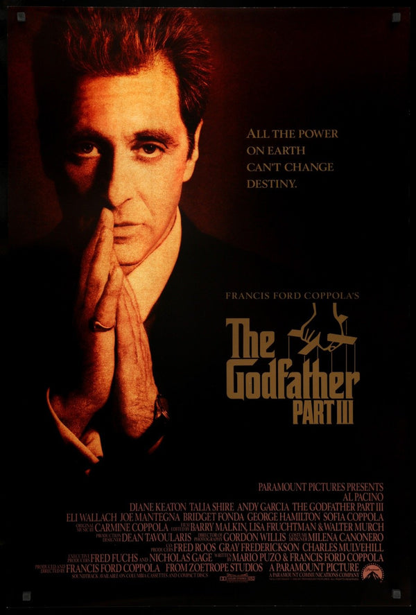The Godfather: Part III (1990) Original One-Sheet Movie Poster