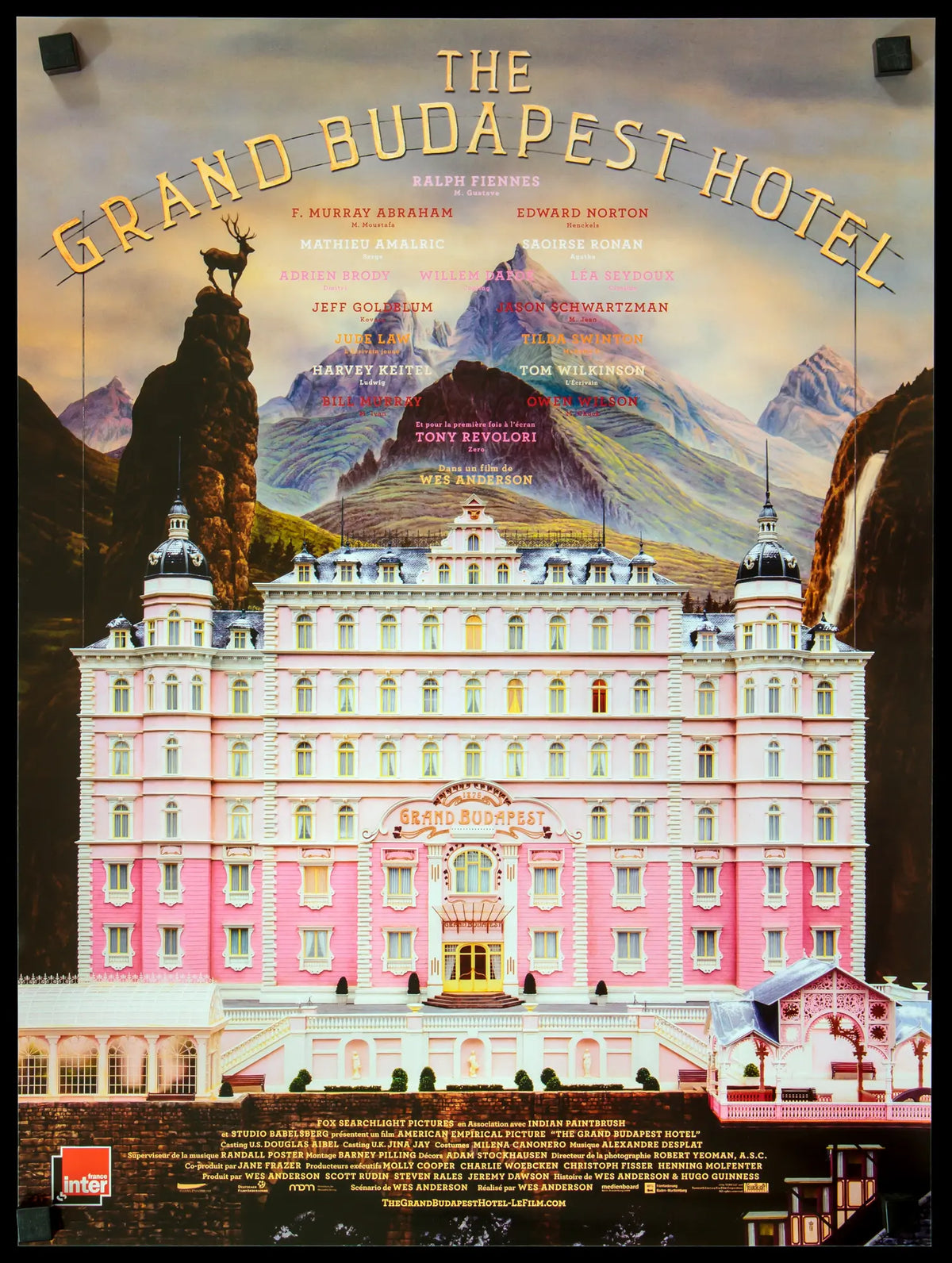 Grand Budapest Hotel (2014) original movie poster for sale at Original Film Art - Vintage Movie Posters
