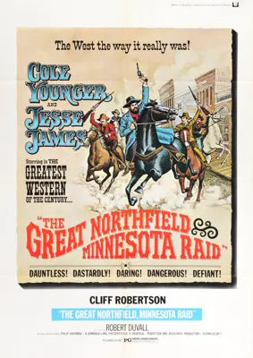 Great Northfield Minnesota Raid (1972) original movie poster for sale at Original Film Art