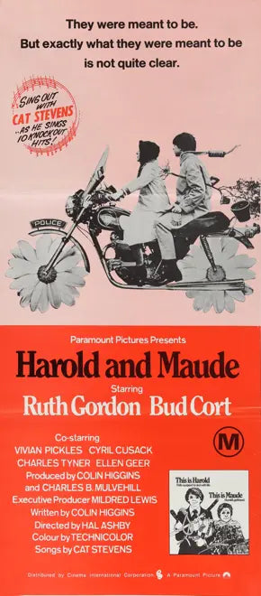 Harold and Maude (1971) original movie poster for sale at Original Film Art