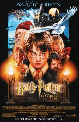 Harry Potter and the Sorcerer's Stone (2001) original movie poster for sale at Original Film Art