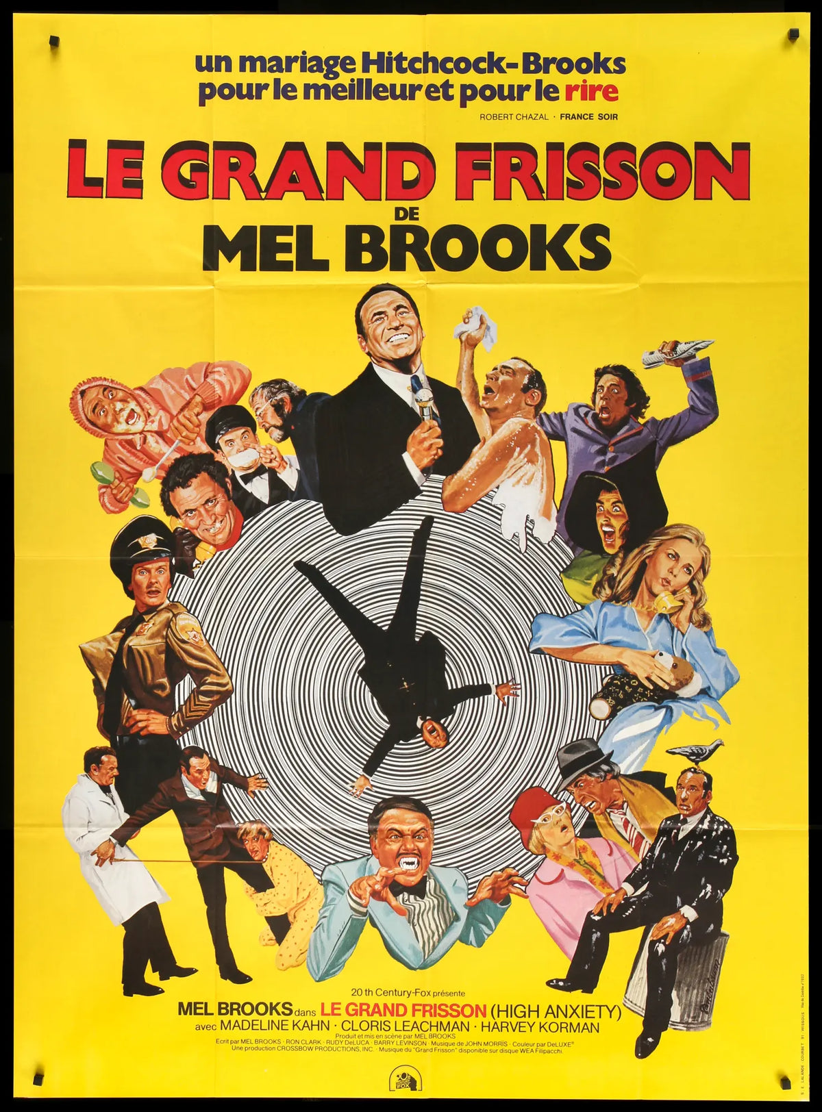 High Anxiety (1977) original movie poster for sale at Original Film Art - Vintage Movie Posters