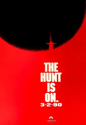 Hunt for Red October (1990) original movie poster for sale at Original Film Art - Vintage Movie Posters