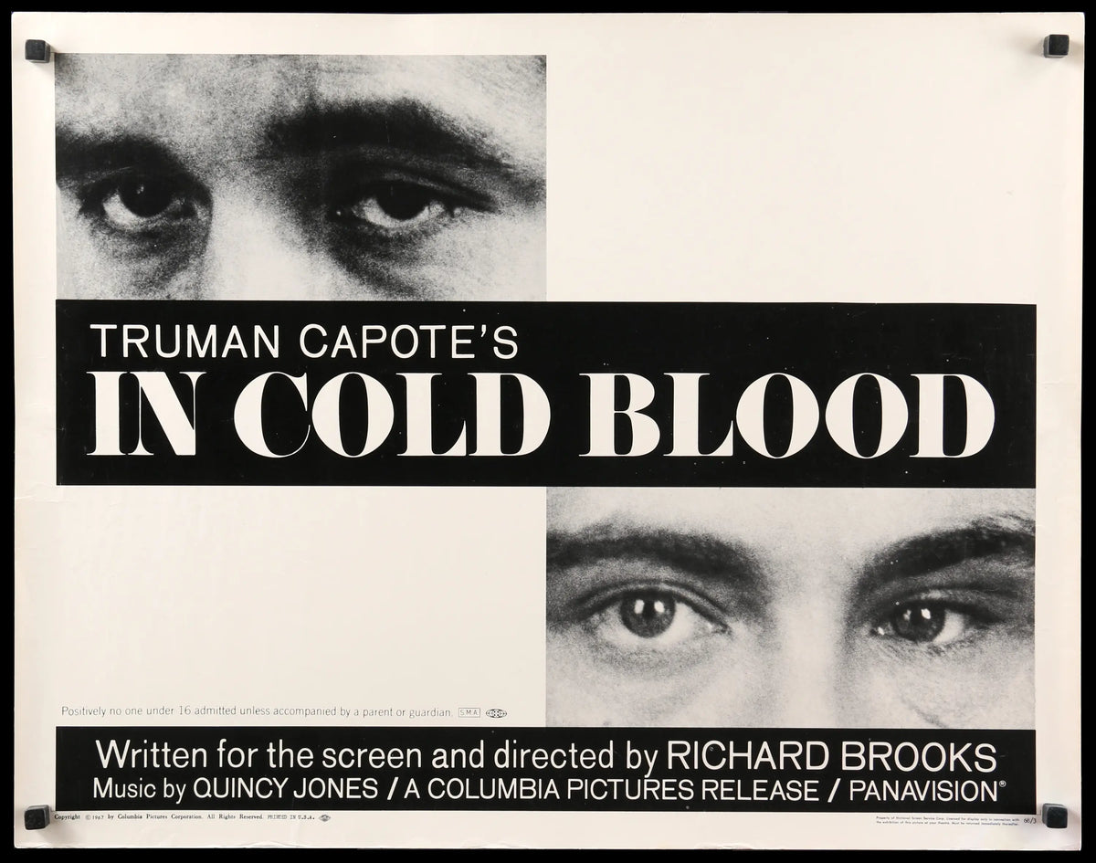 In Cold Blood (1967) original movie poster for sale at Original Film Art - Vintage Movie Posters