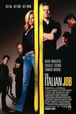 Italian Job (2003) original movie poster for sale at Original Film Art