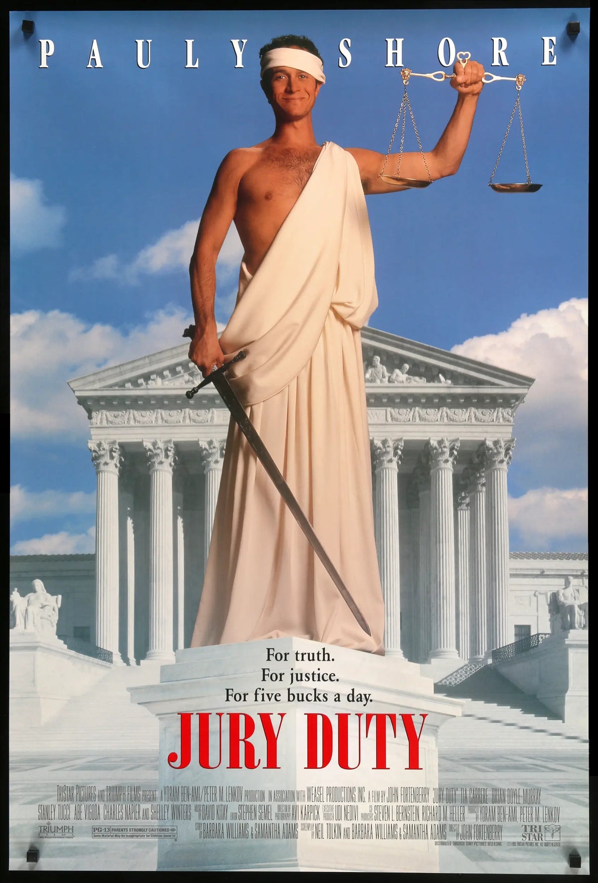 Jury Duty (1995) original movie poster for sale at Original Film Art