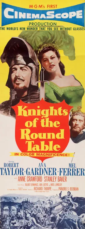 Knights of the Round Table (1954) original movie poster for sale at Original Film Art