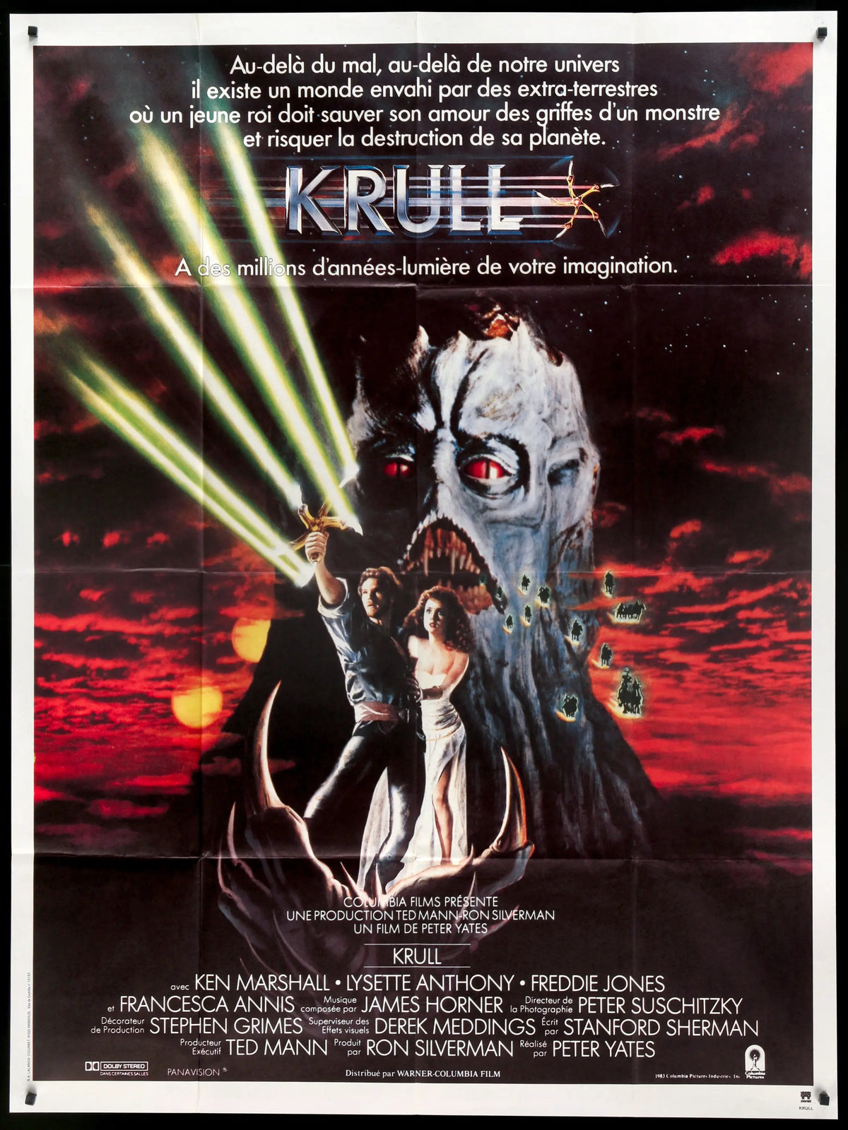 Krull (1983) original movie poster for sale at Original Film Art