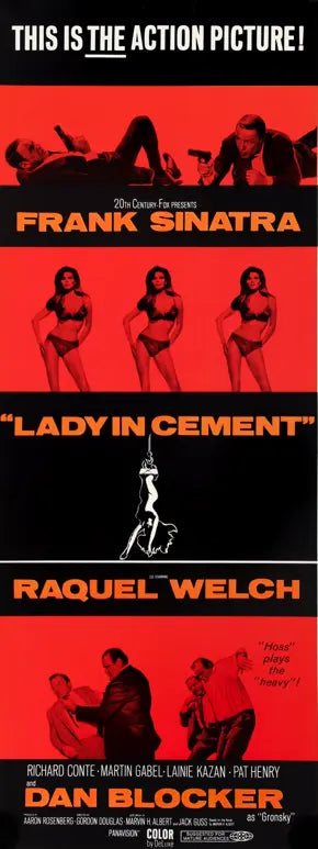 Lady in Cement (1968) original movie poster for sale at Original Film Art