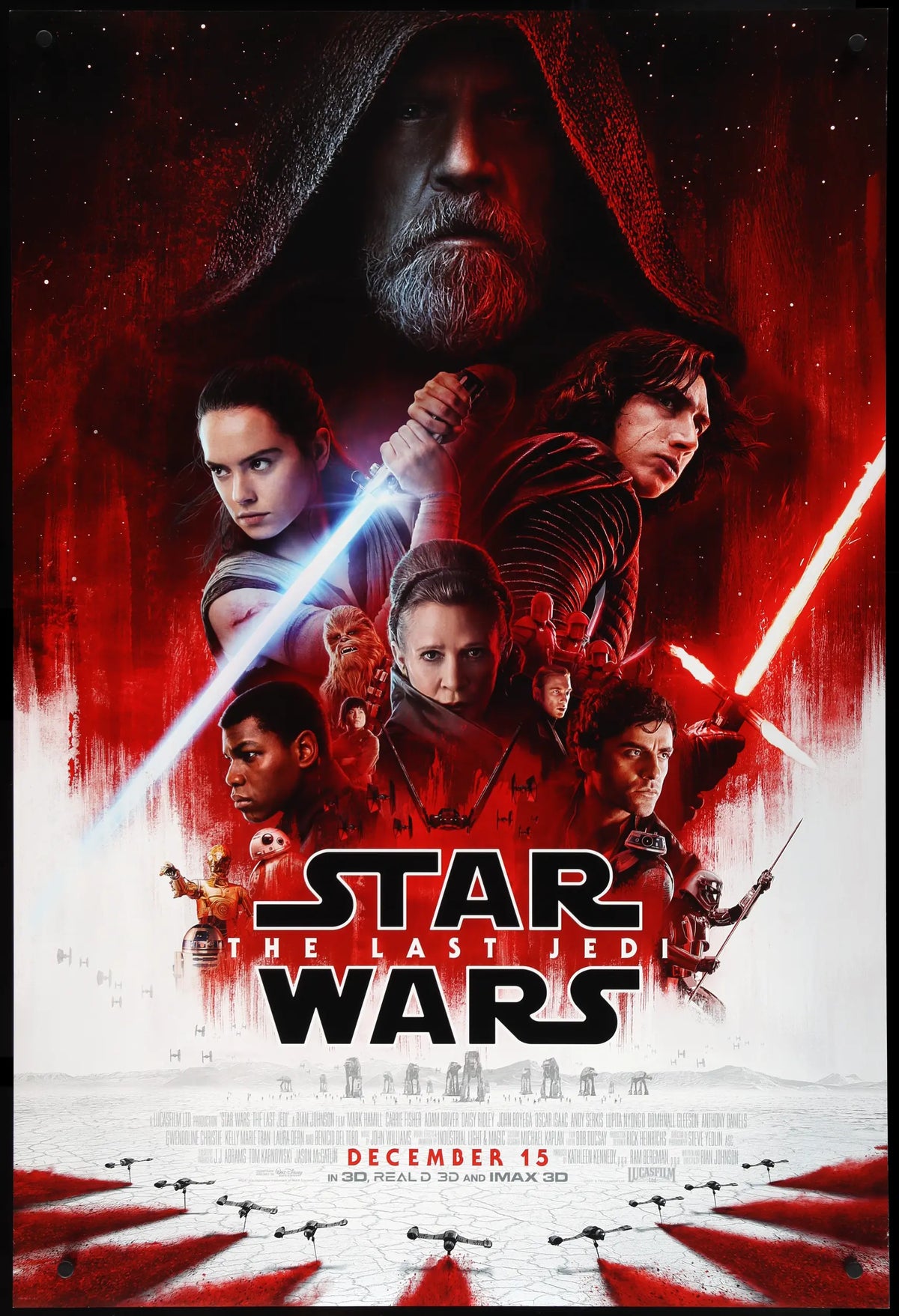 Star Wars: The Last Jedi (2017) original movie poster for sale at Original Film Art - Vintage Movie Posters