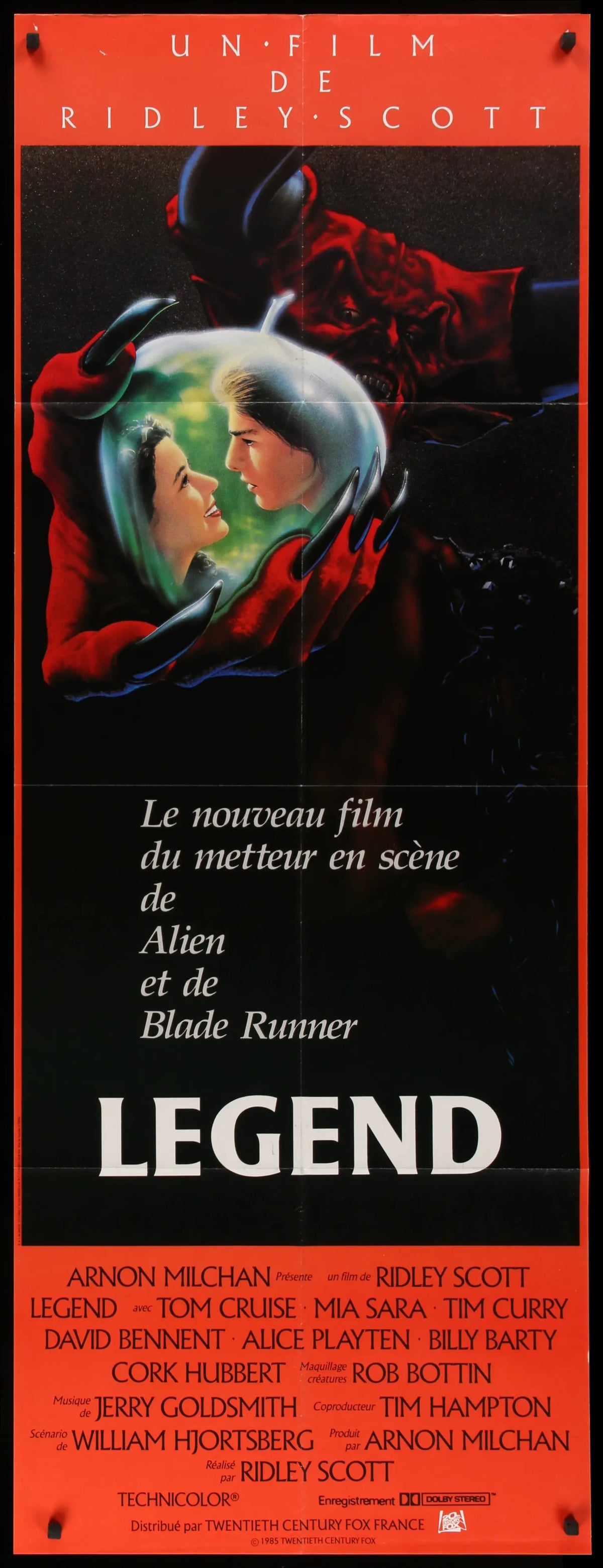 Legend (1985) original movie poster for sale at Original Film Art - Vintage Movie Posters