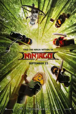 Lego Ninjago Movie (2017) Original One-Sheet Movie Poster