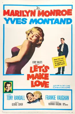 Let's Make Love (1960) original movie poster for sale at Original Film Art - Vintage Movie Posters