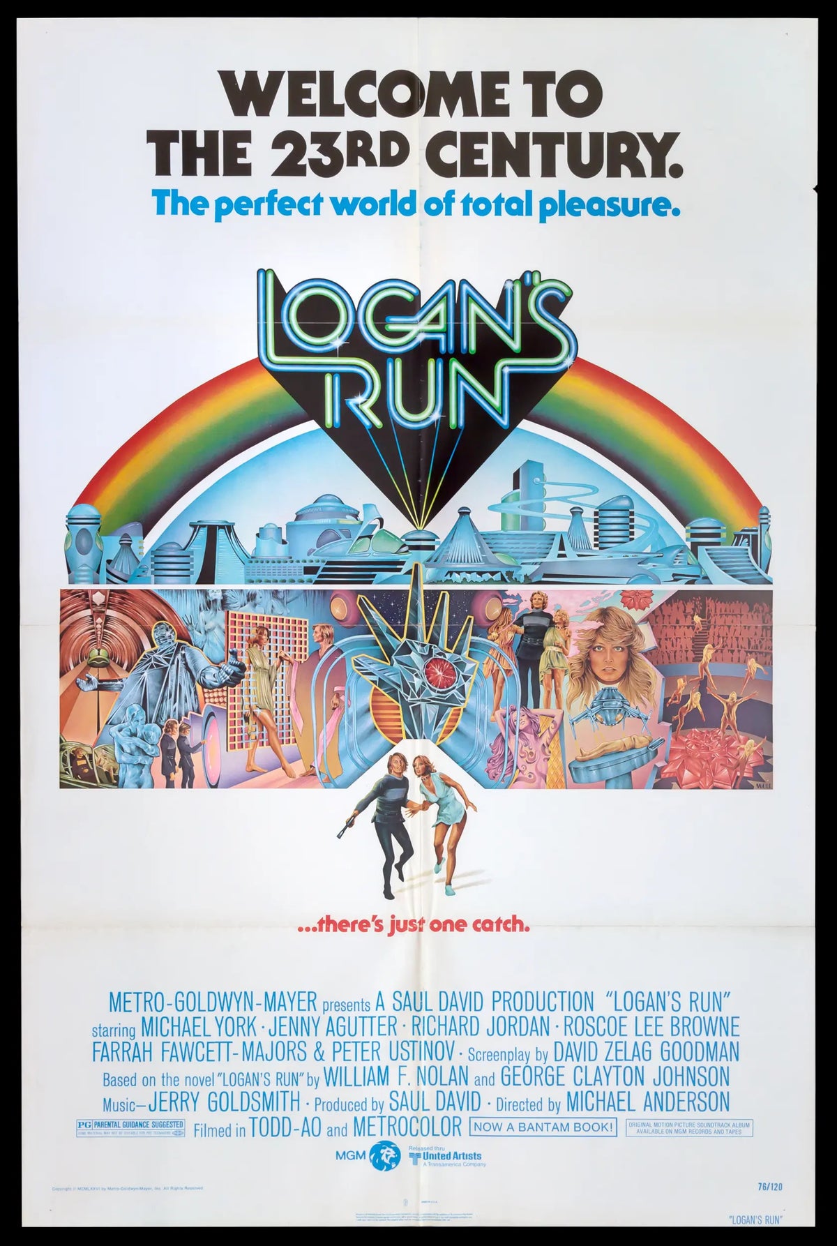Logan&#39;s Run (1976) original movie poster for sale at Original Film Art