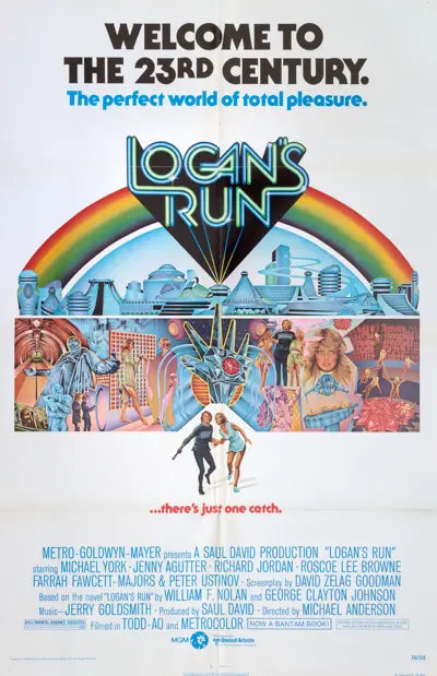 Logan's Run (1976) original movie poster for sale at Original Film Art