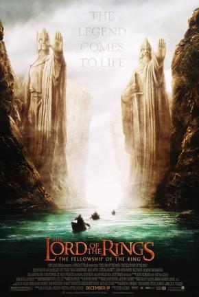 Lord of the Rings: The Fellowship of the Ring (2001) original movie poster for sale at Original Film Art - Vintage Movie Posters