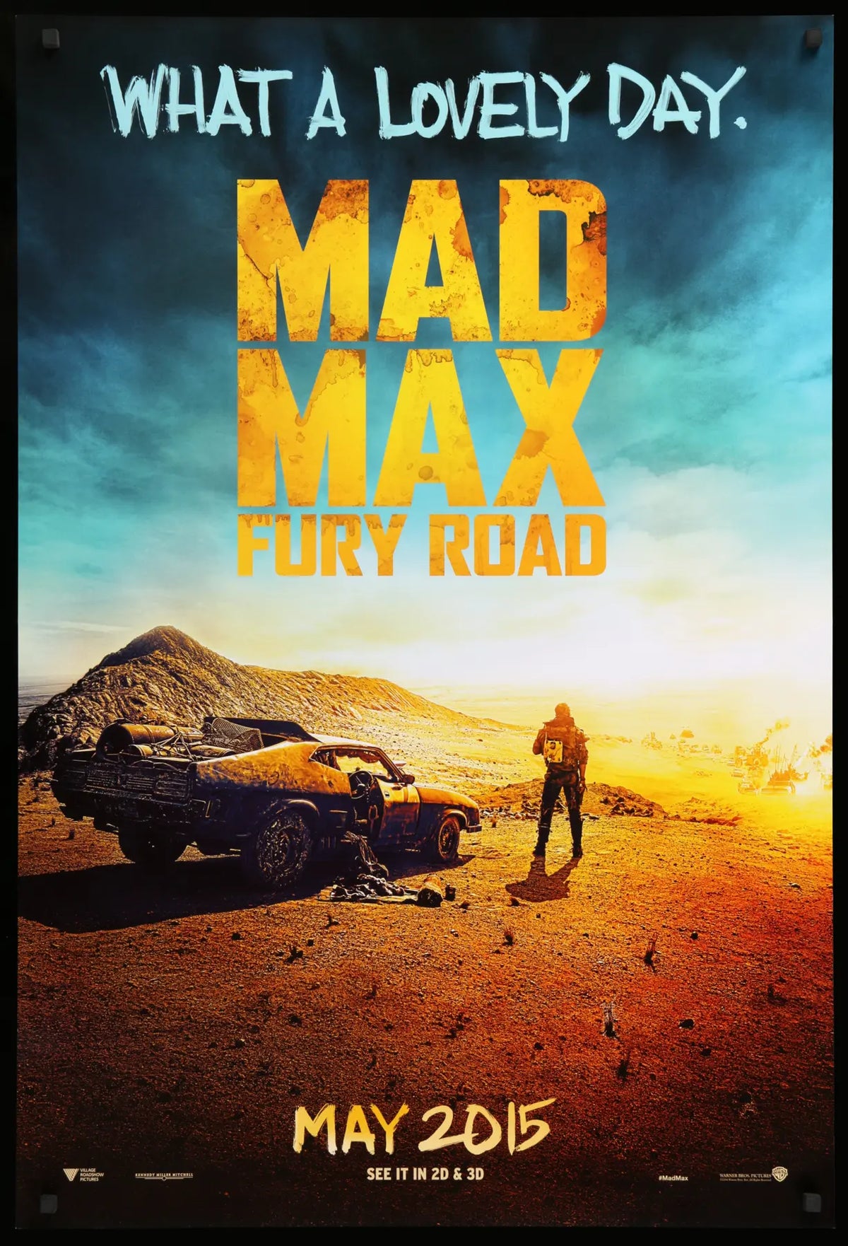 Mad Max: Fury Road (2015) original movie poster for sale at Original Film Art - Vintage Movie Posters