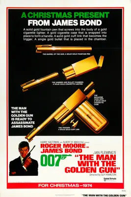 Man with the Golden Gun (1974) original movie poster for sale at Original Film Art