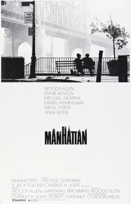 Manhattan (1979) original movie poster for sale at Original Film Art - Vintage Movie Posters